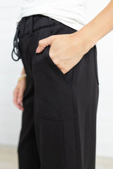 Mac and Me Ponte High Rise Wide Leg
