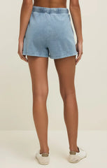 Hunter Knit Denim Short in Ocean Air Indigo