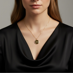 18k Gold Filled 11:11 Synchronicity Necklace: 16 inches
