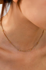 Golden Essentials | Chain Necklace Collection | 18k Gold Dipped
