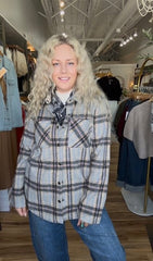 Plaid Shirt Jacket