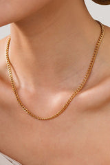 Golden Essentials | Chain Necklace Collection | 18k Gold Dipped
