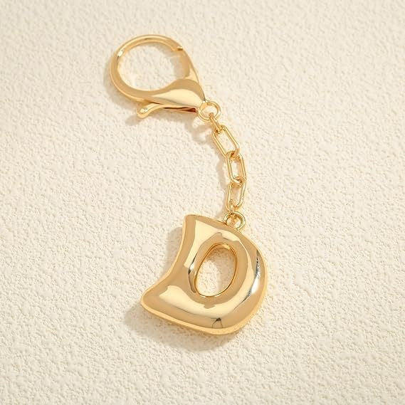 Bubble Letter Monogram Bag Charm – Bold & Personalized