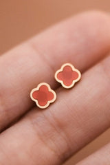 Dainty 18k Gold Plated Stainless Steel Studs