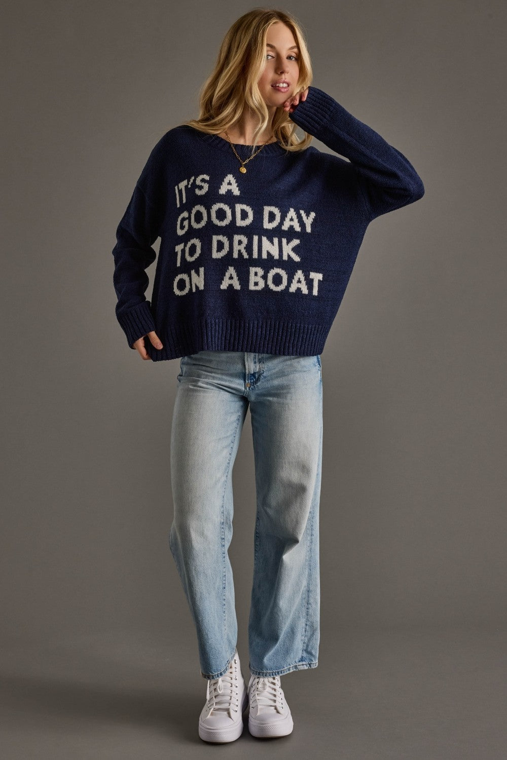 It’s a Good Day Boat Sweater