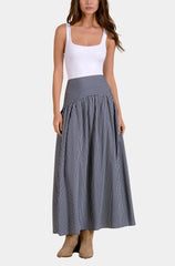 Maxi Drop Waist Skirt