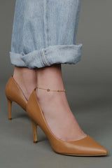 Luxe Gold Star Charm Anklet