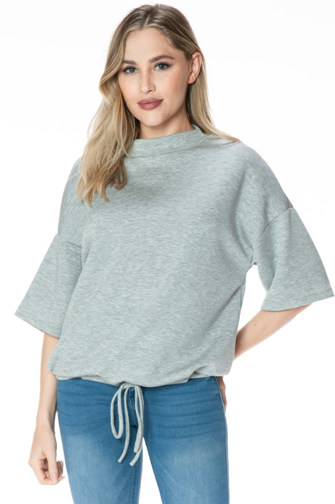 Drawstring S/S Top