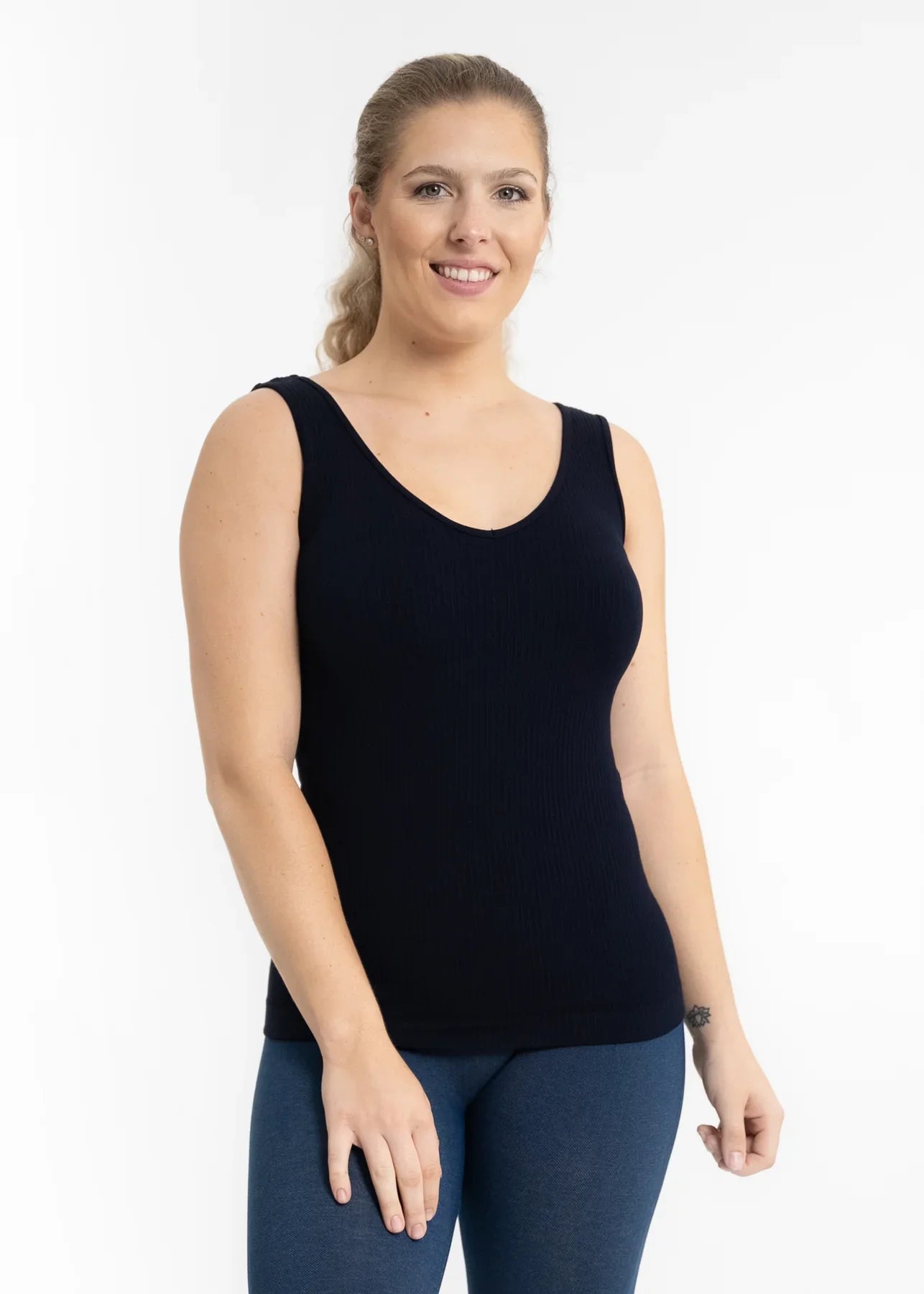 Ribbed Reversible Tank