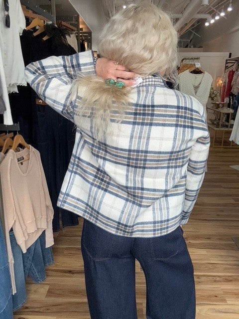 Reversible Plaid Jacket