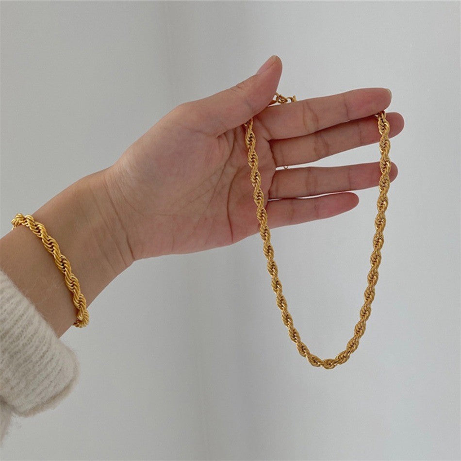 Golden Essentials | Chain Necklace Collection | 18k Gold Dipped