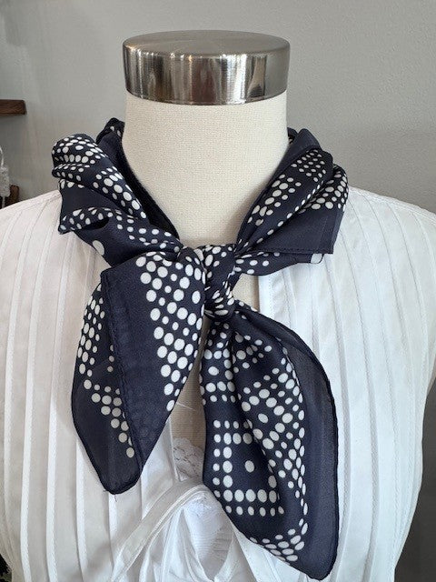 Print Silky Square Scarf